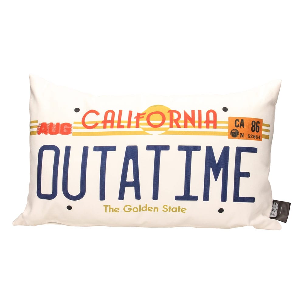 Regreso al futuro almohada Out a Time 50 x 30 cm Frikytopia