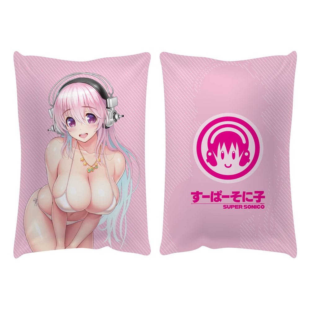 Super Sonico almohada Super Sonico Swimsuit Version 50 x 35 cm Frikytopia