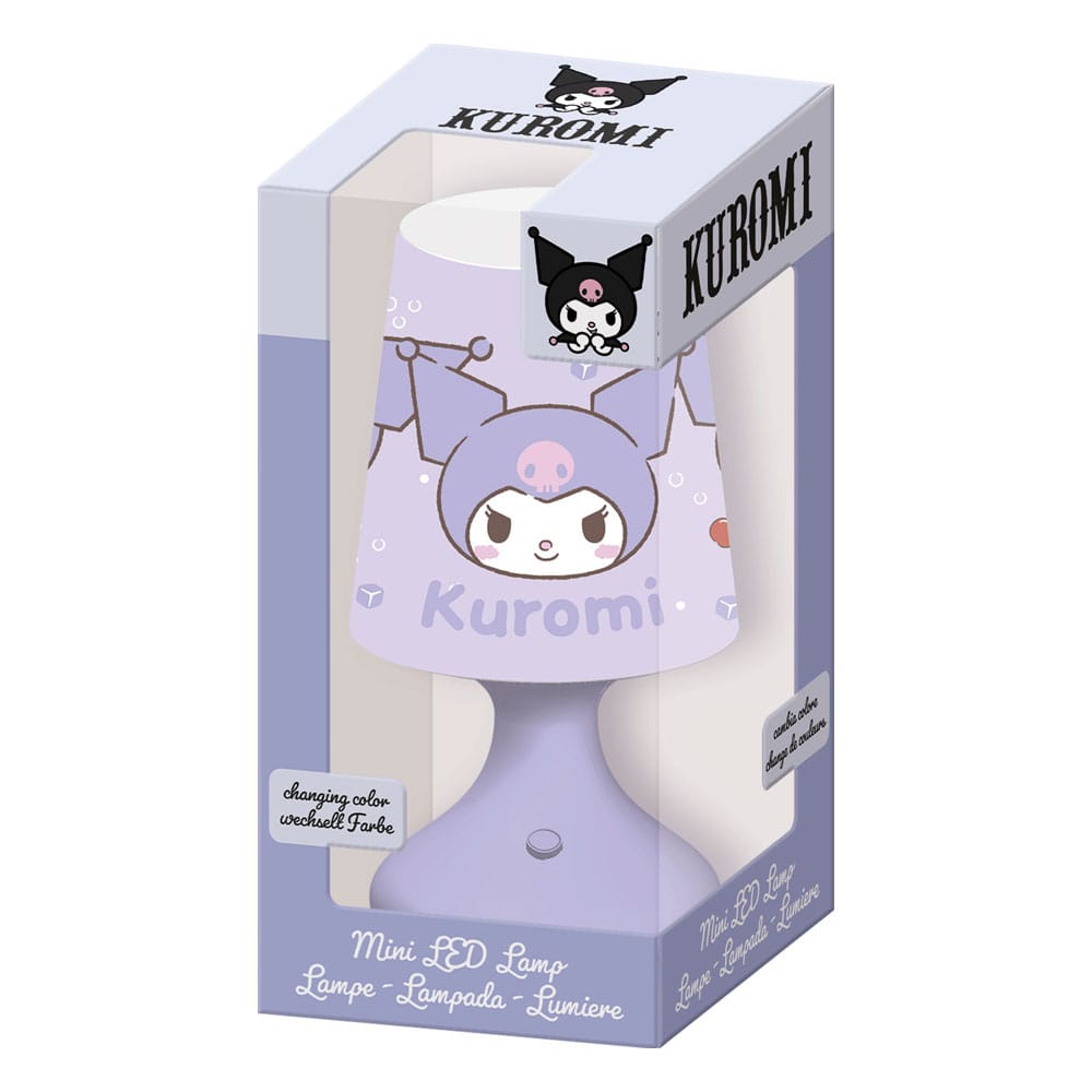 Sanrio Lámpara LED Kuromi 19 cm