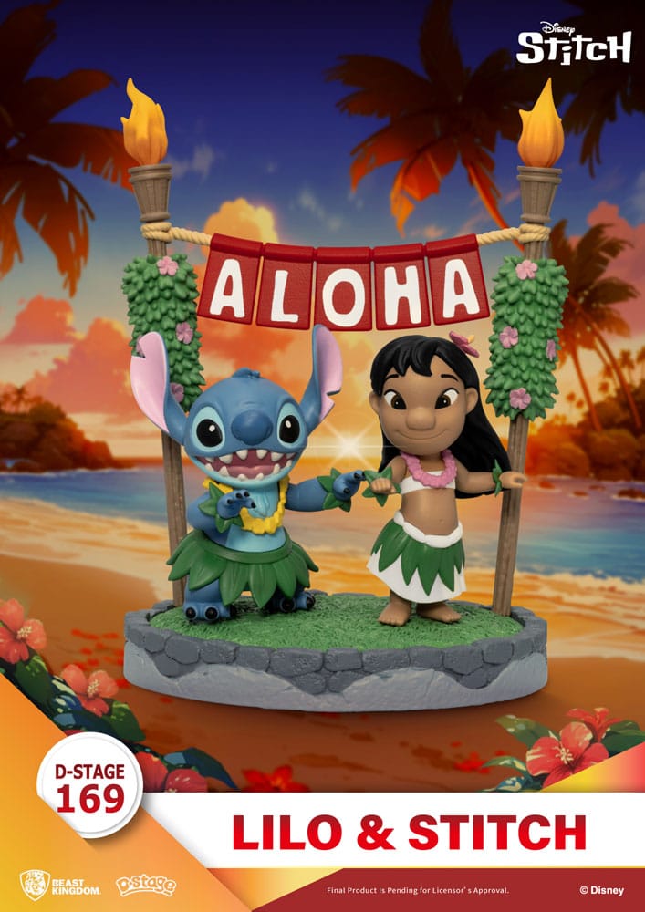 Lilo & Stitch Diorama PVC D-Stage Lilo & Stitch 16 cm Frikytopia