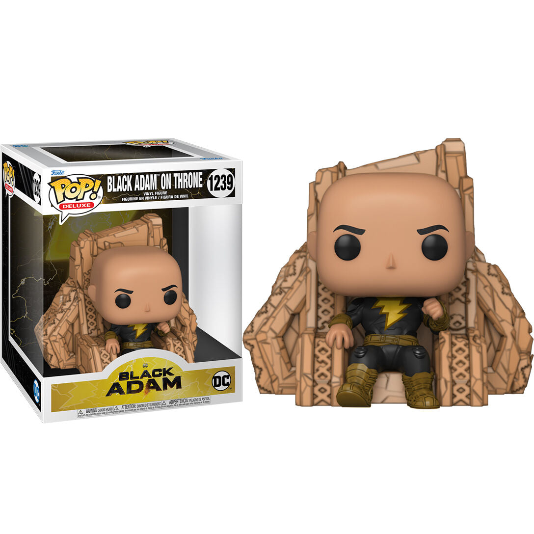 Funko Pop! Black Adam on Throne DC Comics Frikytopia