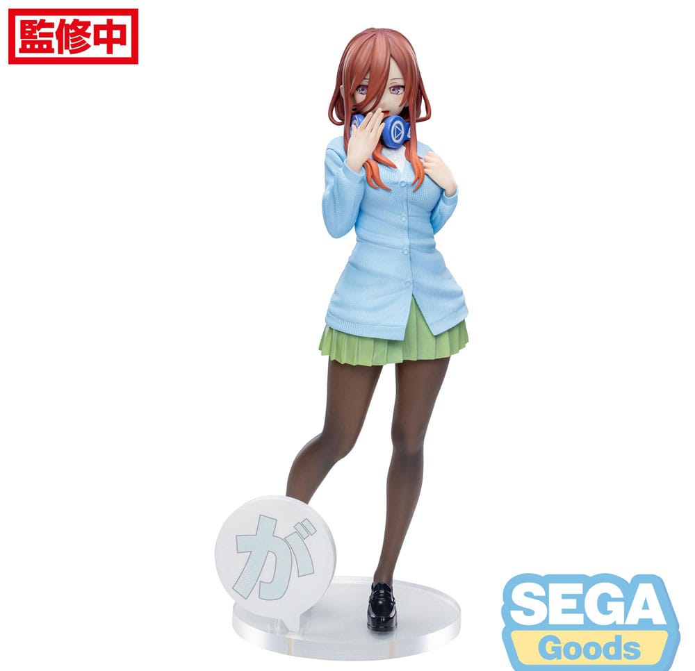The Quintessential Quintuplets Specials Estatua Luminasta PVC Miku Nakano 20 cm