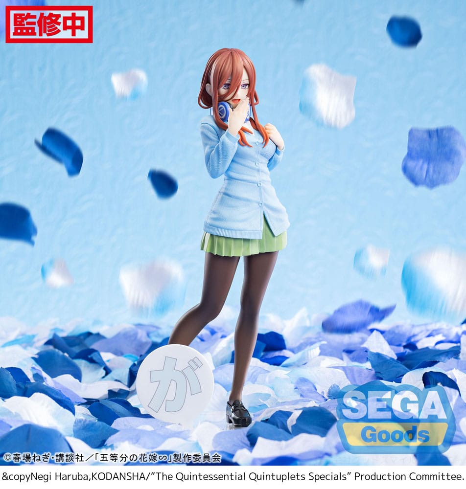 The Quintessential Quintuplets Specials Estatua Luminasta PVC Miku Nakano 20 cm