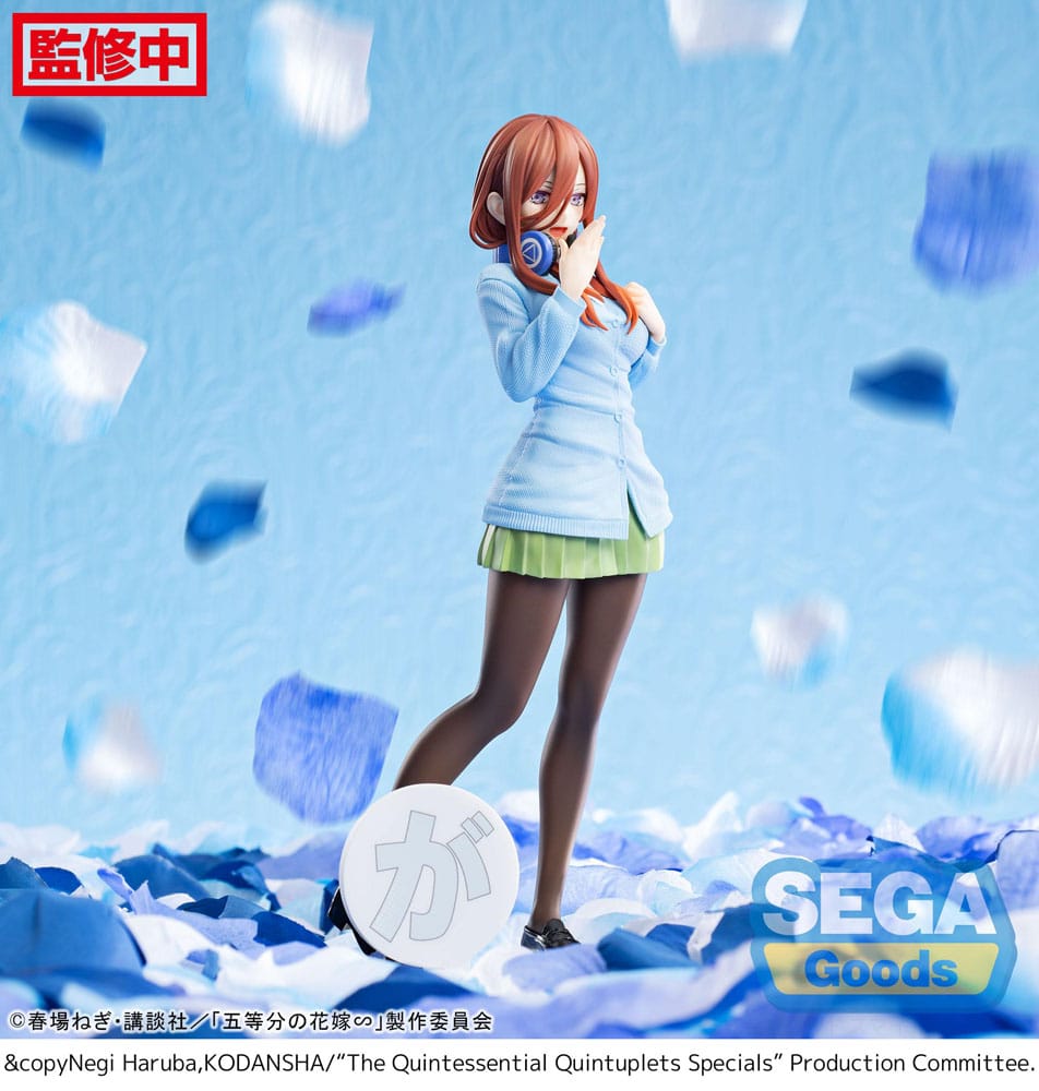 The Quintessential Quintuplets Specials Estatua Luminasta PVC Miku Nakano 20 cm