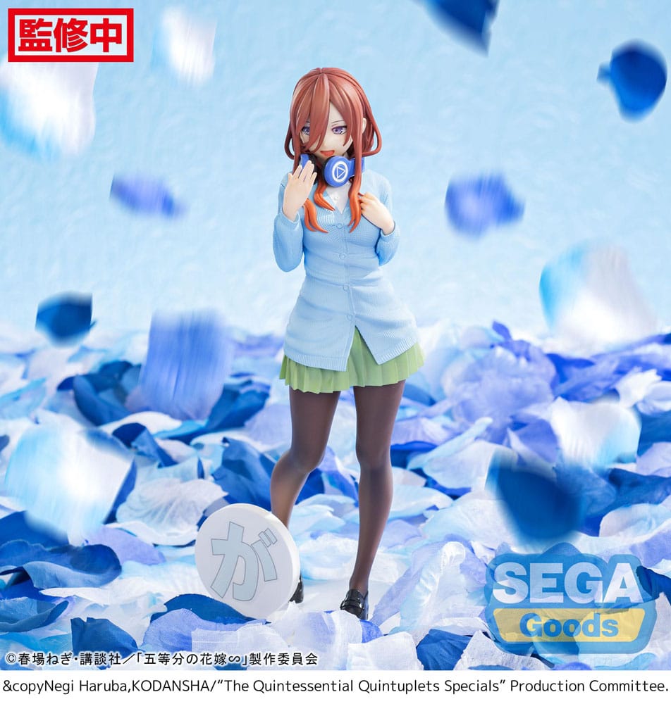 The Quintessential Quintuplets Specials Estatua Luminasta PVC Miku Nakano 20 cm