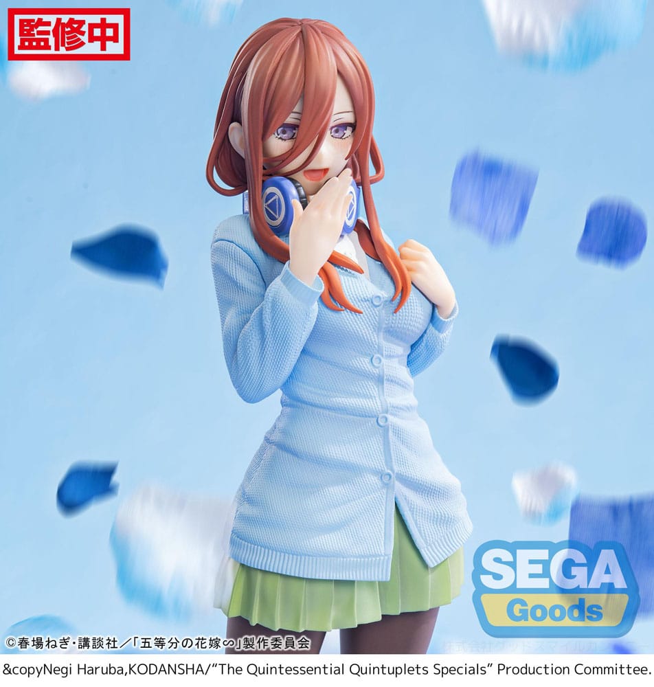 The Quintessential Quintuplets Specials Estatua Luminasta PVC Miku Nakano 20 cm