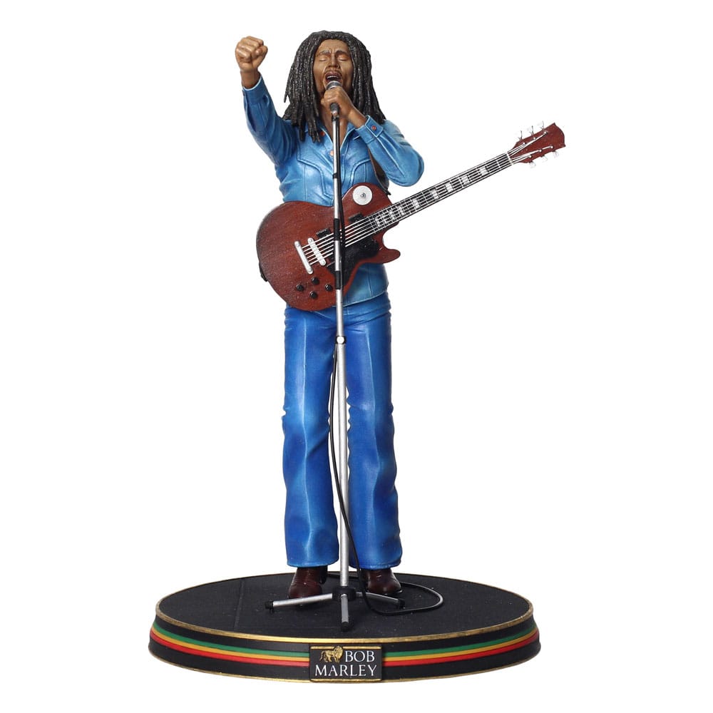 Bob marley concierto rainbow'77 figura 18 cm bob marley