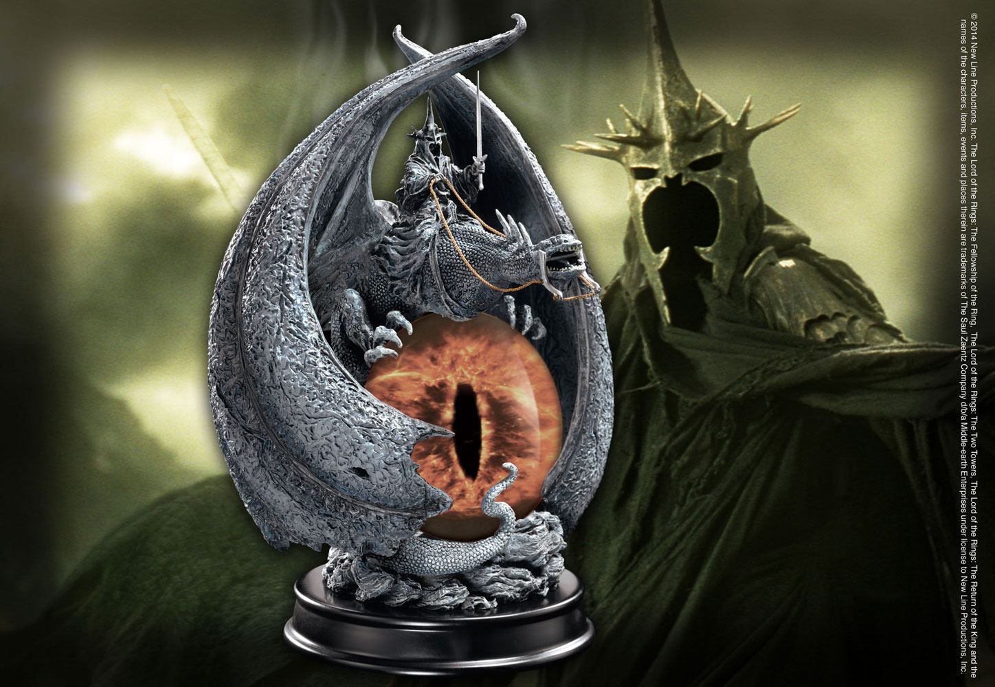 El Señor de los Anillos estatua La Furia de Rey Brujo 20 cm Frikytopia