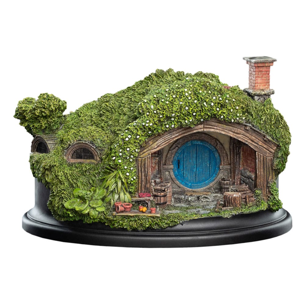 Trilogía de el Hobbit Estatua Hobbit Hole - 1 Hill Lane 12 cm