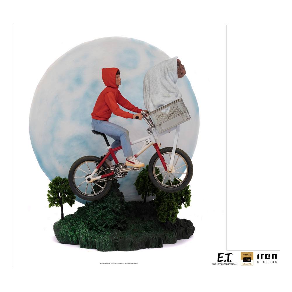 E.T. El Extraterrestre Estatua 1/10 Deluxe Art Scale E.T. & Elliot 27 cm Frikytopia