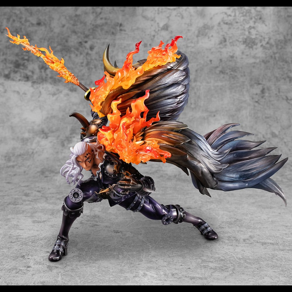 One Piece Estatua PVC Portrait Of Pirates WA-MAXIMUM Beasts Pirates All-Stars King 33 cm