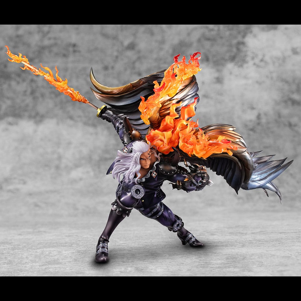 One Piece Estatua PVC Portrait Of Pirates WA-MAXIMUM Beasts Pirates All-Stars King 33 cm