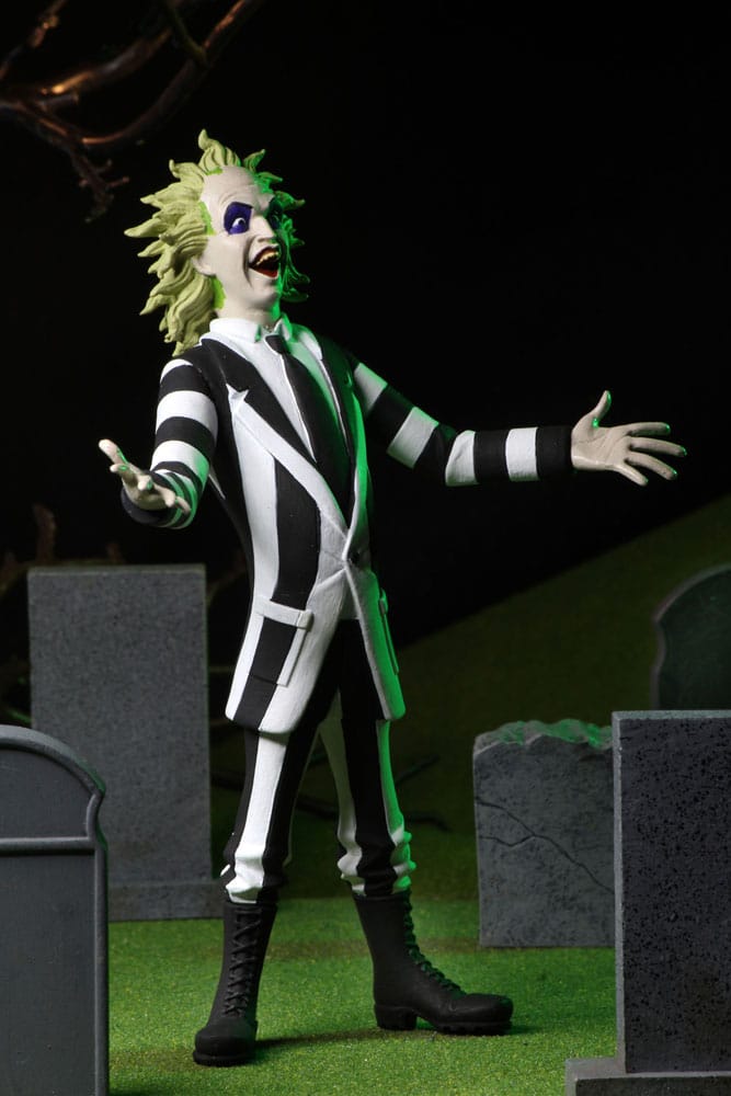 Beetlejuice Scale Action Fig. 15 cm Beetlejuice Toony Terrors