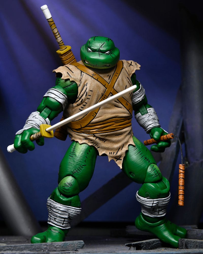 Teenage Mutant Ninja Turtles (Mirage Comics) Figura Michelangelo (The Wanderer) 18 cm