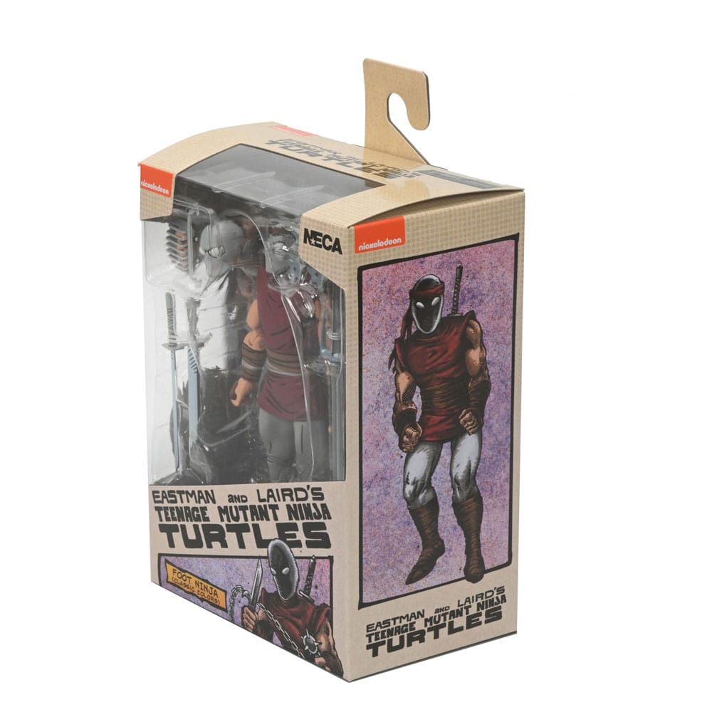 Tortugas Ninja (Mirage Comics) Figura Foot Ninja Classic Colors 18 cm