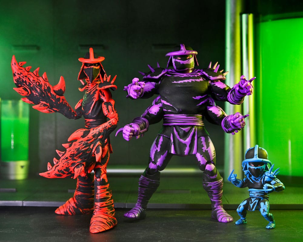 Teenage Mutant Ninja Turtles (Mirage Comics) Figuras Shredder Clones Box Set 18 cm Frikytopia