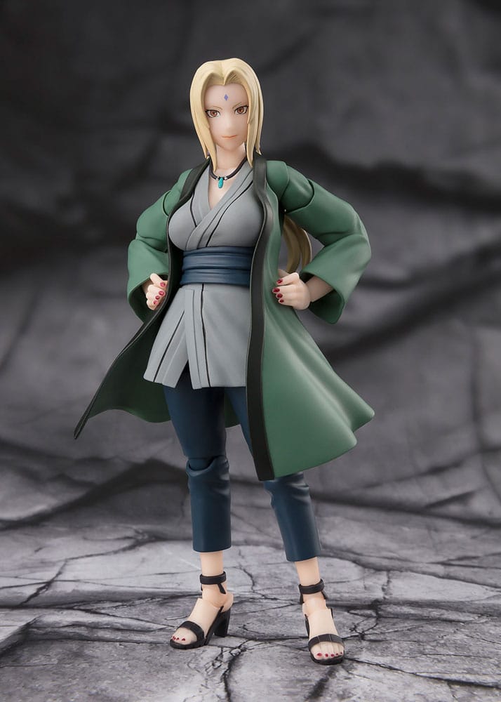 Naruto Figura S.H.Figuarts Tsunade The legendary Medical Ninja 14 cm