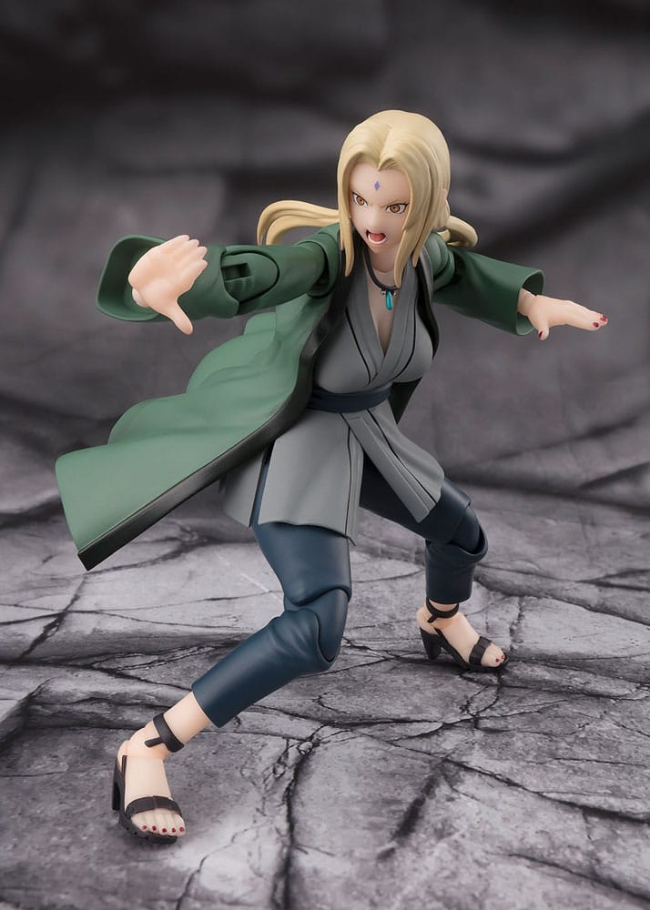 Naruto Figura S.H.Figuarts Tsunade The legendary Medical Ninja 14 cm