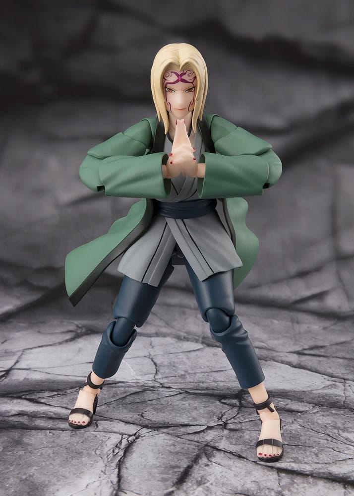 Naruto Figura S.H.Figuarts Tsunade The legendary Medical Ninja 14 cm