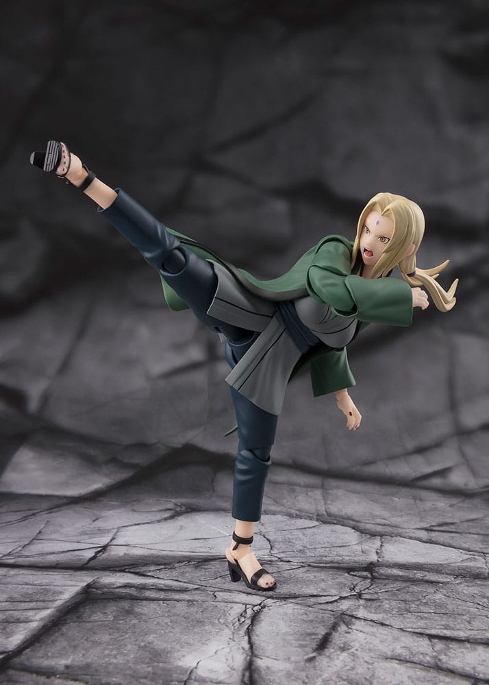 Naruto Figura S.H.Figuarts Tsunade The legendary Medical Ninja 14 cm