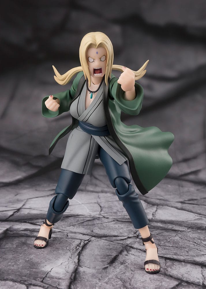 Naruto Figura S.H.Figuarts Tsunade The legendary Medical Ninja 14 cm