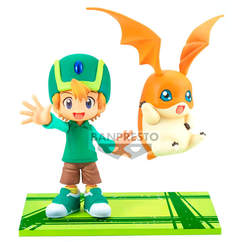 Figura Banpresto Digimon Adventure Takeru y Patamon Adventure Archives Frikytopia