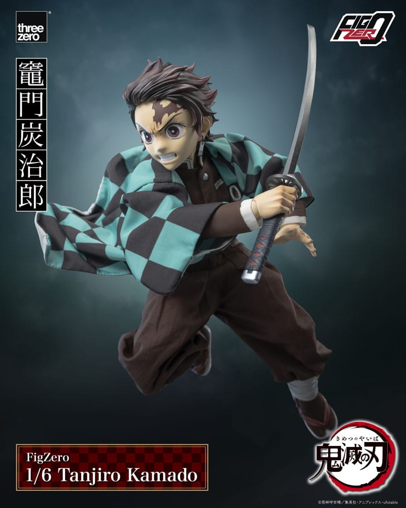 Demon Slayer: Kimetsu No Yaiba Figura FigZero 1/6 Tanjiro Kamado 27 cm