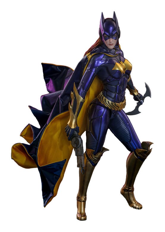 Batman Arkham Knight Figura Videogame Masterpiece 1/6 Batgirl (Purple and Gold Version) Exclusive 30 cm Frikytopia