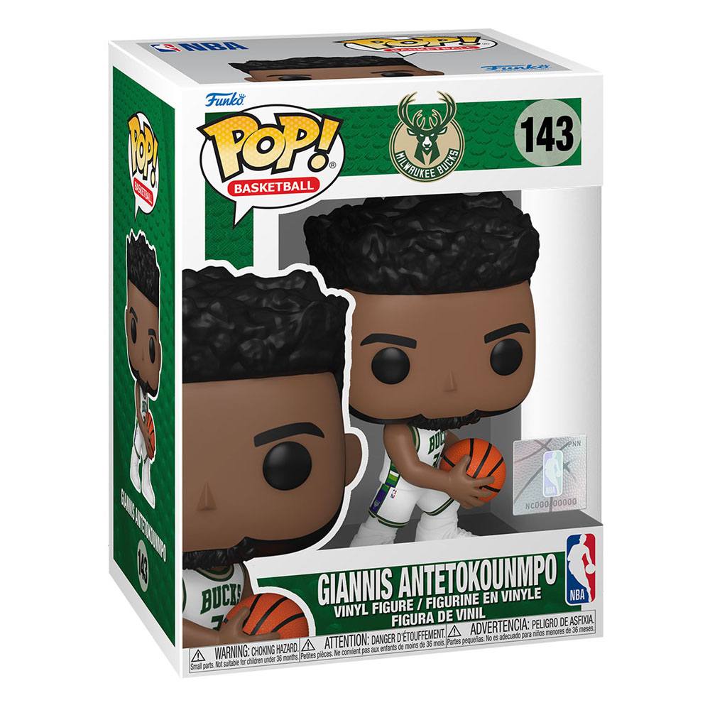 Figura POP NBA Bucks Giannis Antetokounmpo