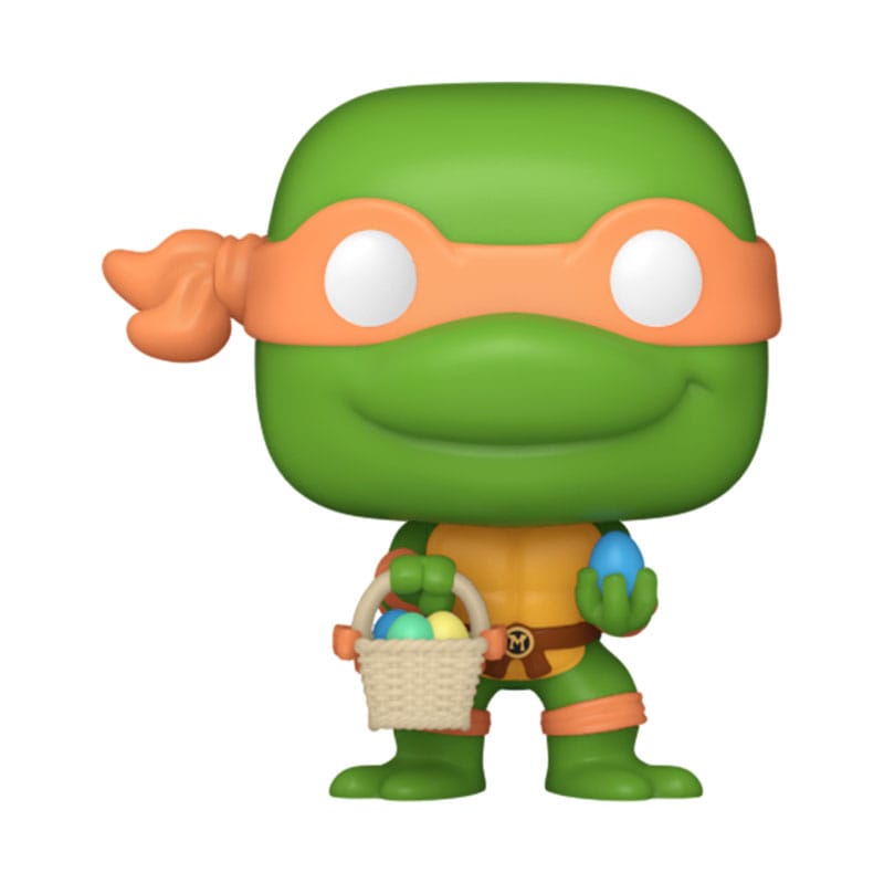 Funko Pop! Tortugas Ninja Pocket Vinyl Easter Easter Michelangelo Expositor (16 — TORTUGAS NINJA