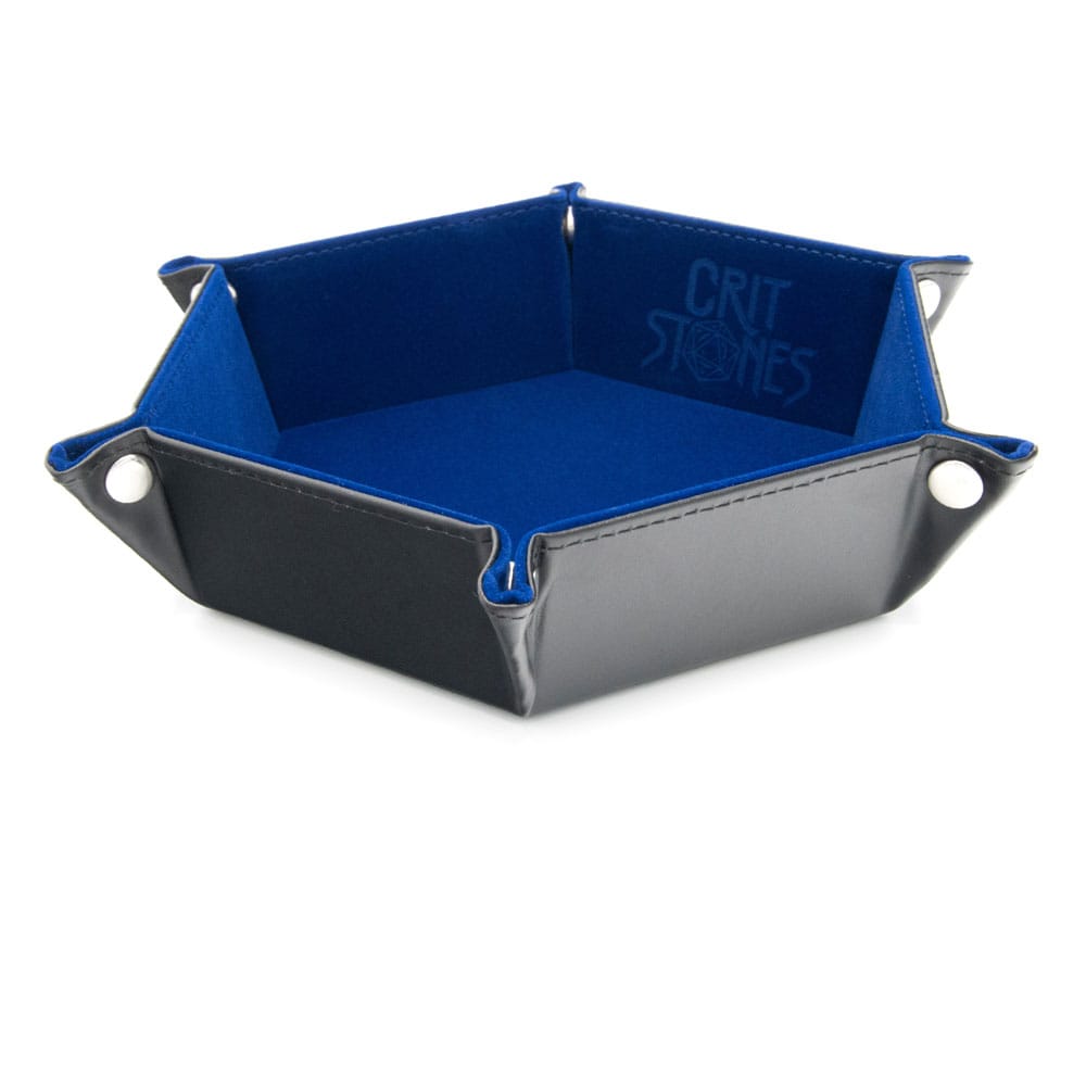 CritStones Bandeja plegable para dados Blue Frikytopia