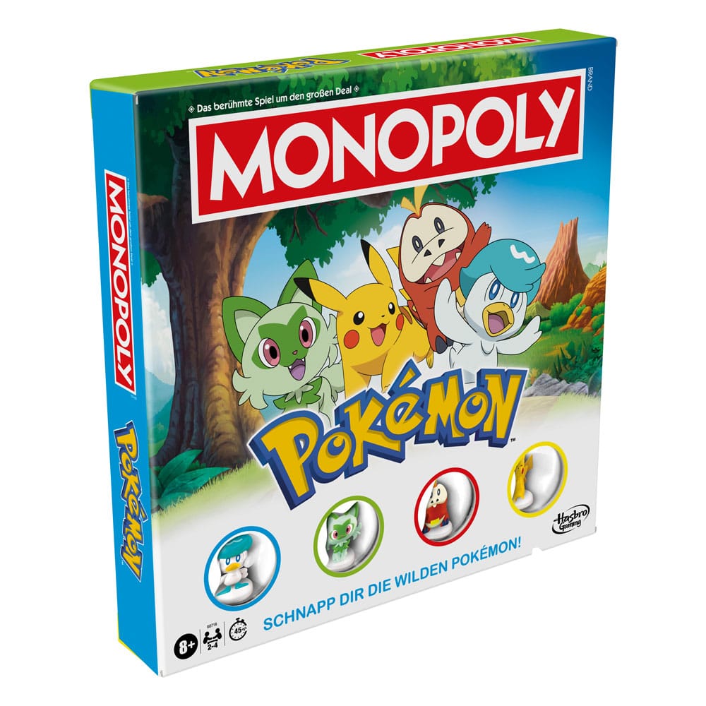 Pokémon Juego de Mesa Monopoly *Edición Aléman* Frikytopia