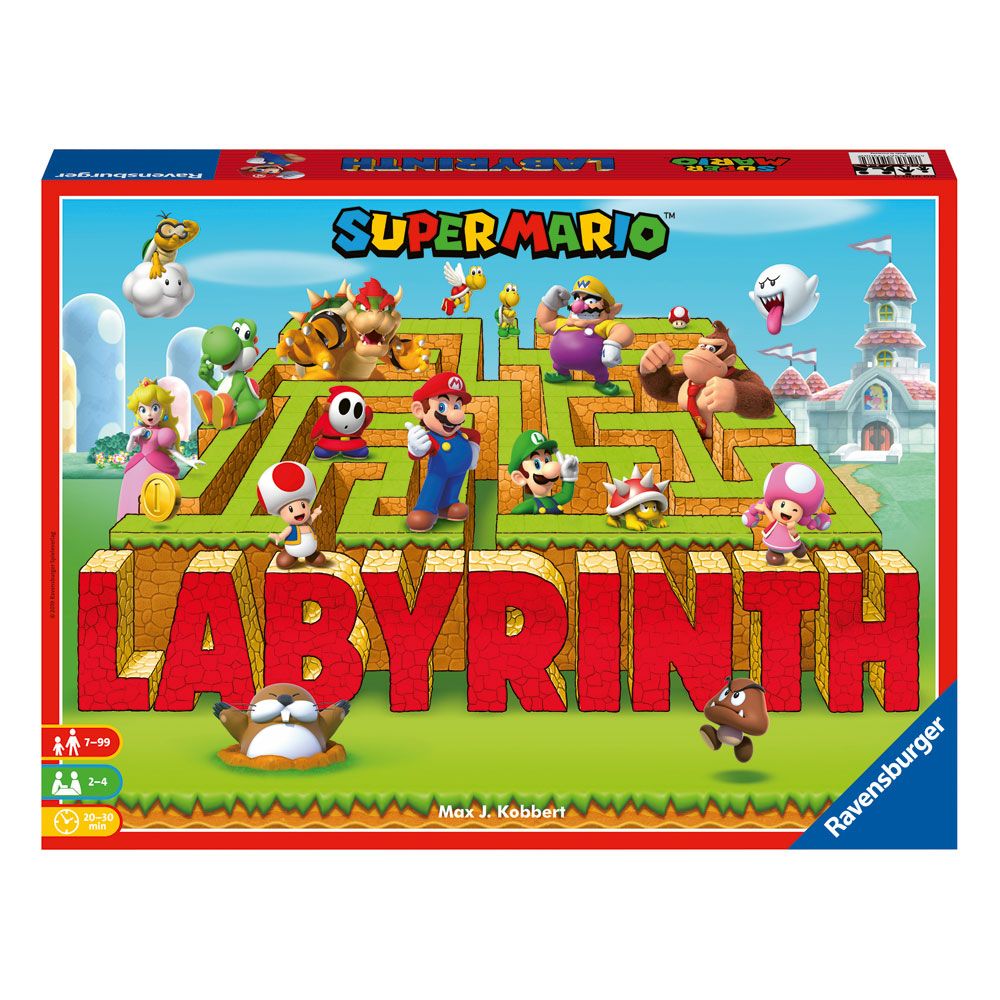 Super Mario Juego de Mesa Labyrinth Frikytopia