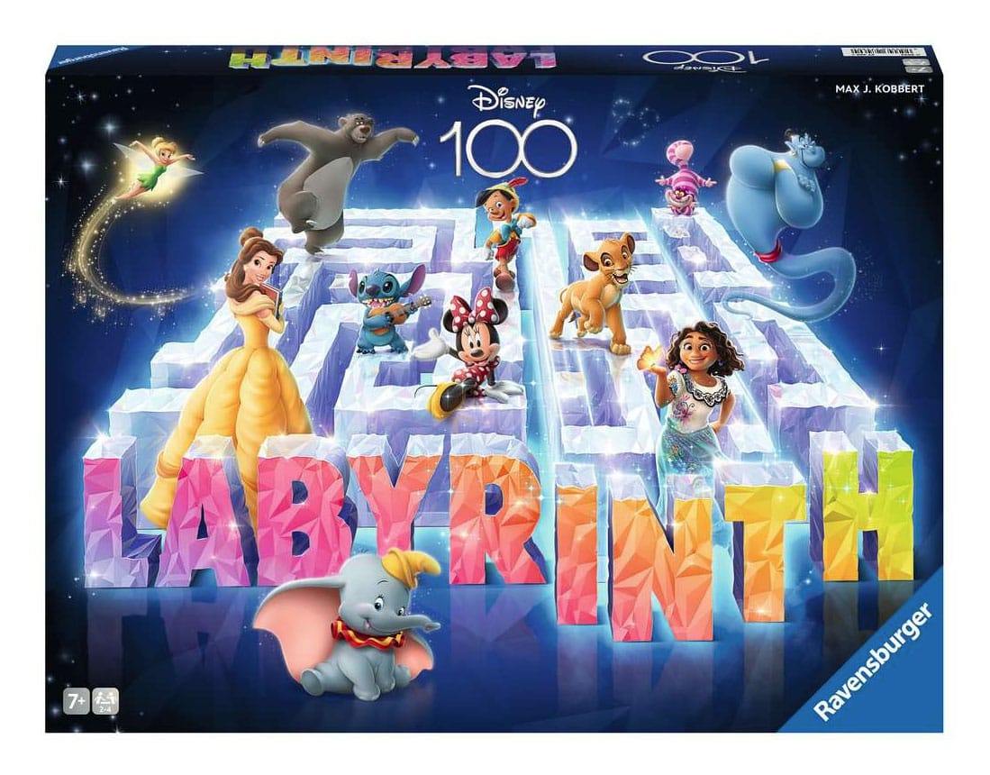 Disney Juego de Mesa Labyrinth 100th Anniversary Frikytopia