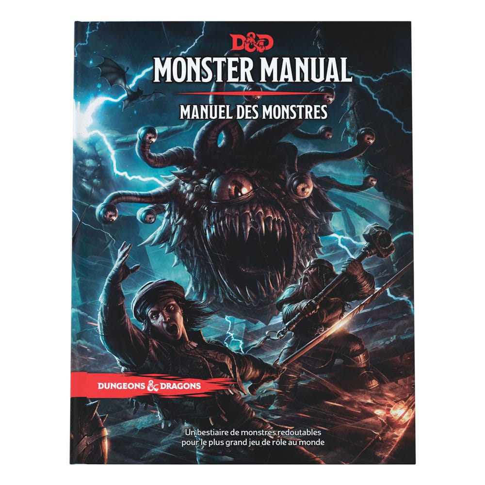 Dungeons & Dragons RPG Manual de monstruos francés Frikytopia