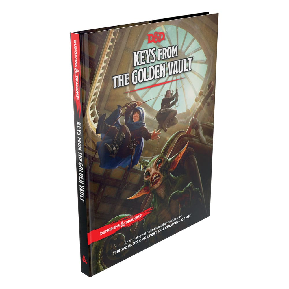 Dungeons & Dragons RPG Libro de Aventura Keys from the Golden Vault Inglés Frikytopia