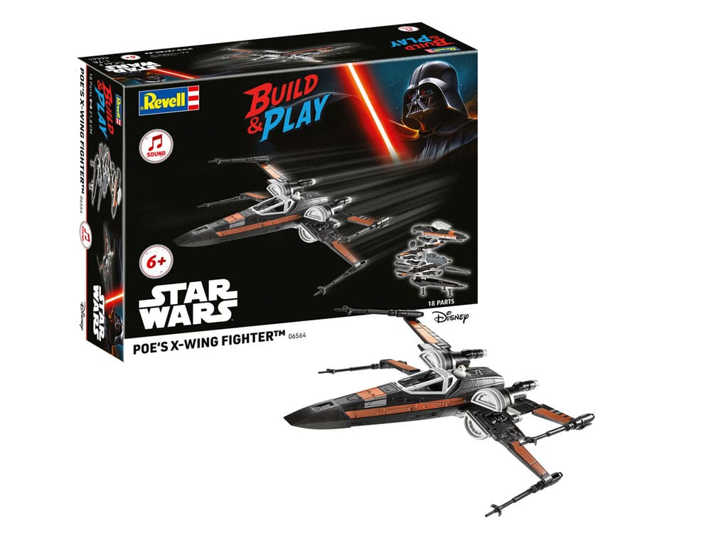 Star Wars Kit de maquetas 1/78 Poe's X-Wing Fighter 22 cm