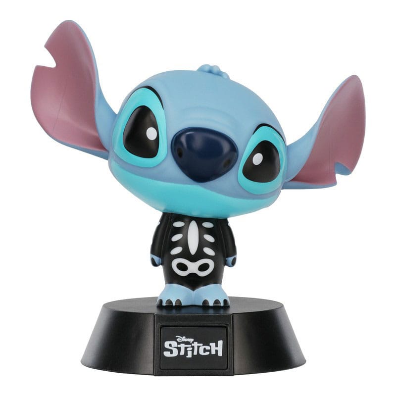 Lilo & Stitch Iconos Esqueléticos de con Luz Stitch 11 cm