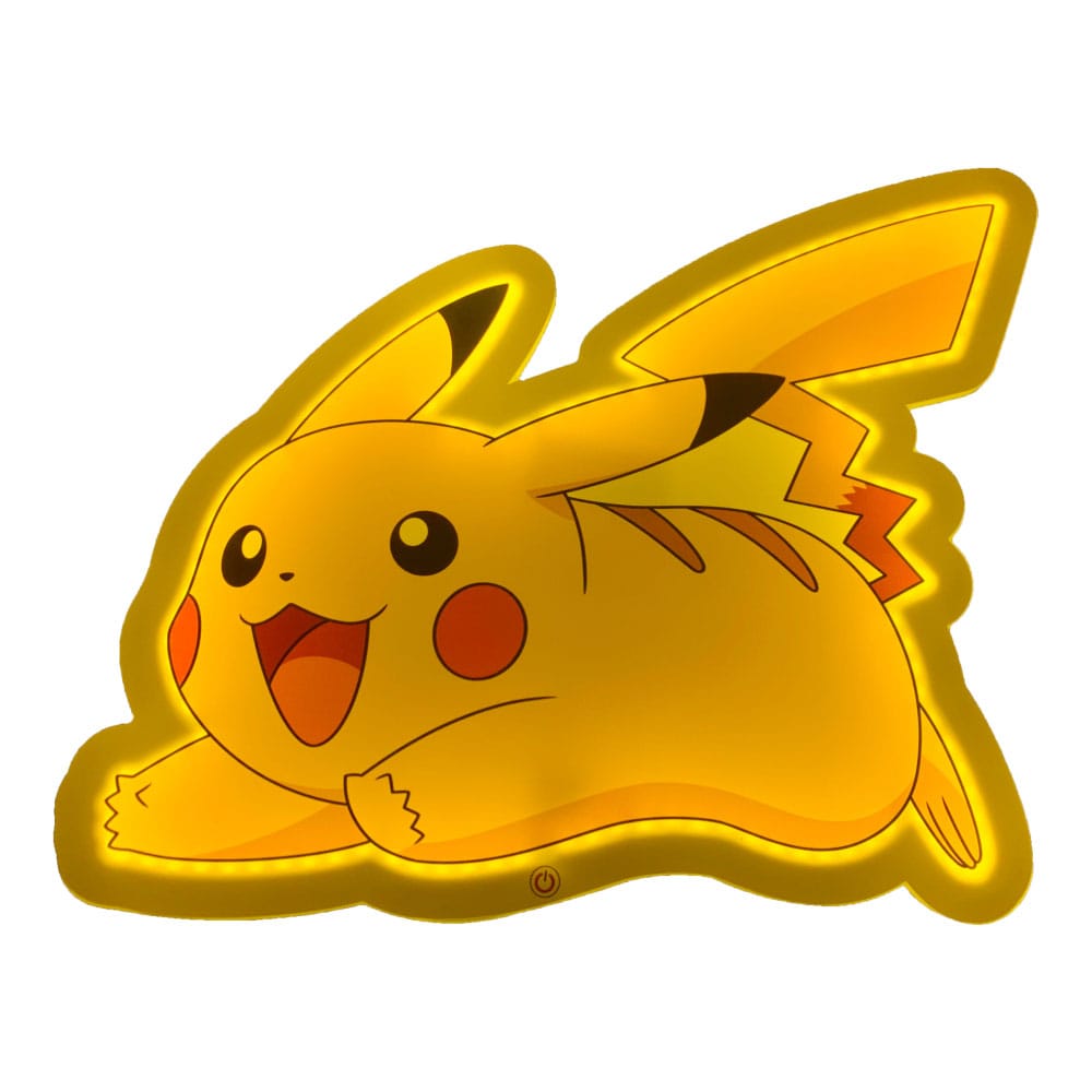 Pokémon Lámpara de pared LED Pikachu 22 cm