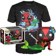 Set Figura POP Tee DC Comics Harley Quinn Talla L