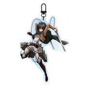 Attack On Titan Llavero Acrilico Mikasa Ackermann
