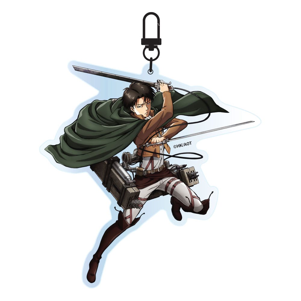 Attack on Titan Llavero acrilico Levi Frikytopia