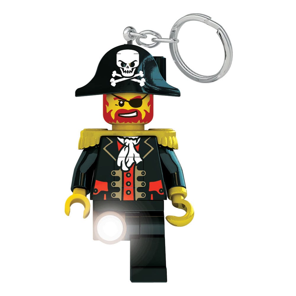 LEGO Iconic Porta-chaves Luminoso Captain Brickbeard 8 cm Frikytopia