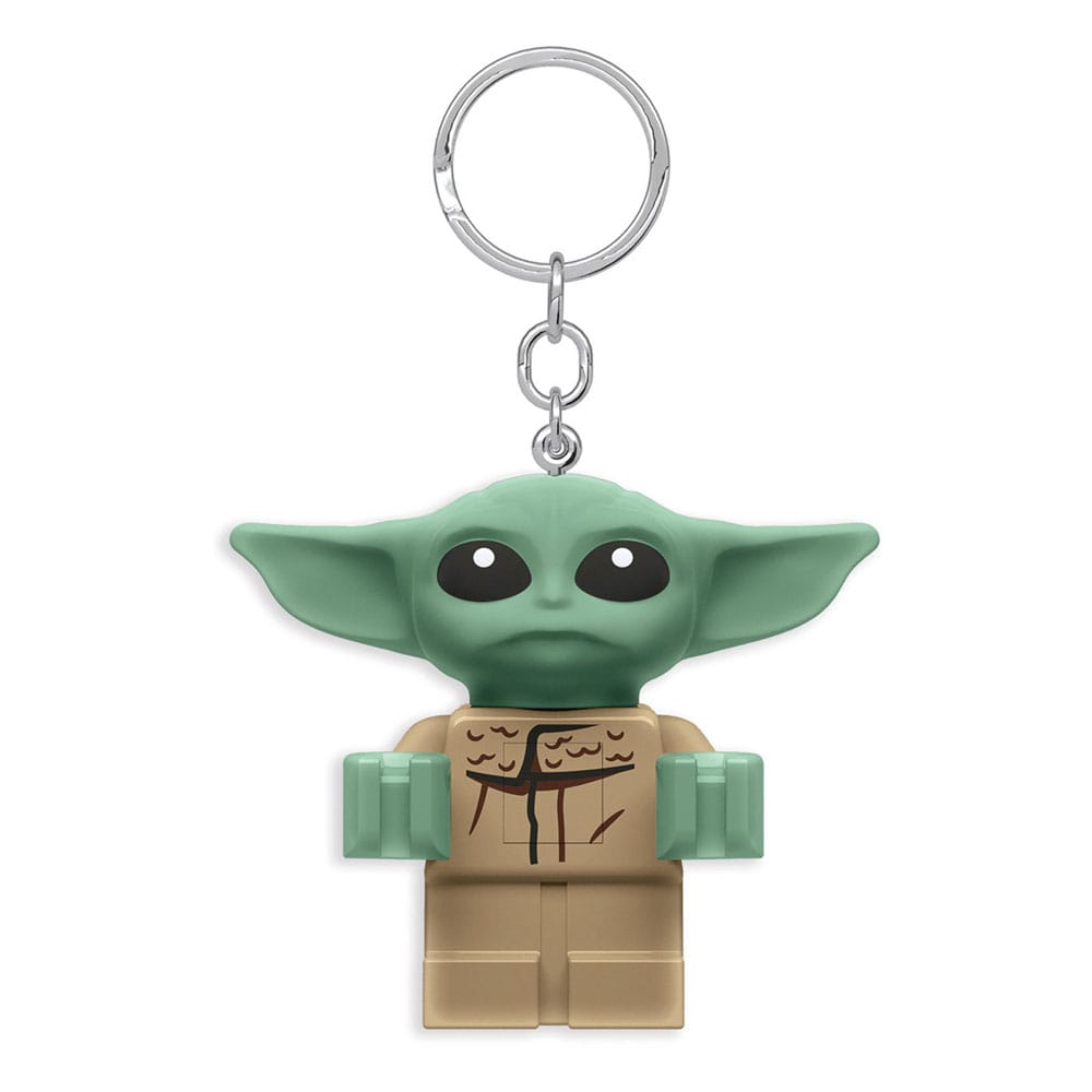 LEGO Star Wars The Mandalorian Llavero con Iluminación Grogu 8 cm