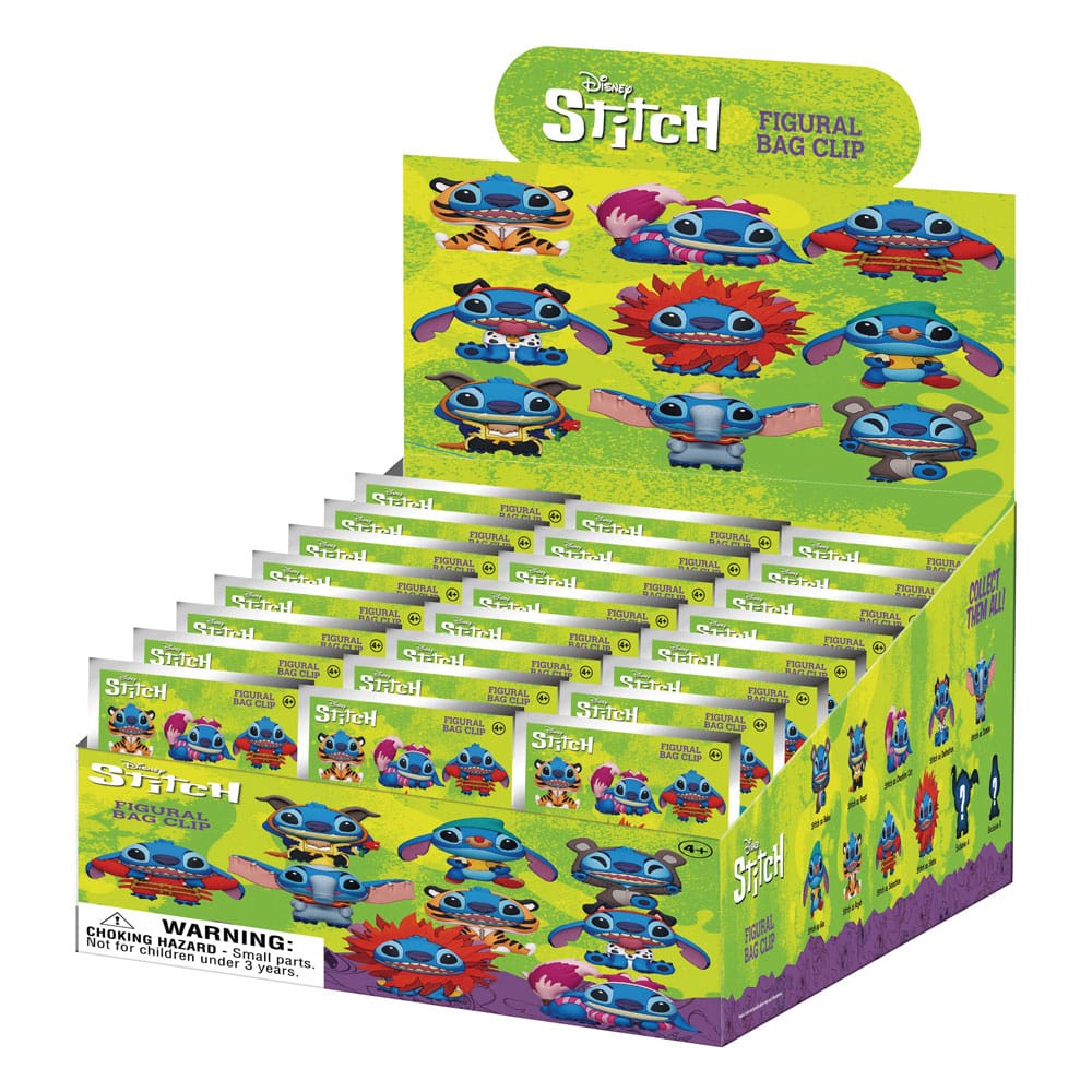 Lilo & Stitch Colgantes PVC 3D Expositor Stitch in costume Serie 1 (24)
