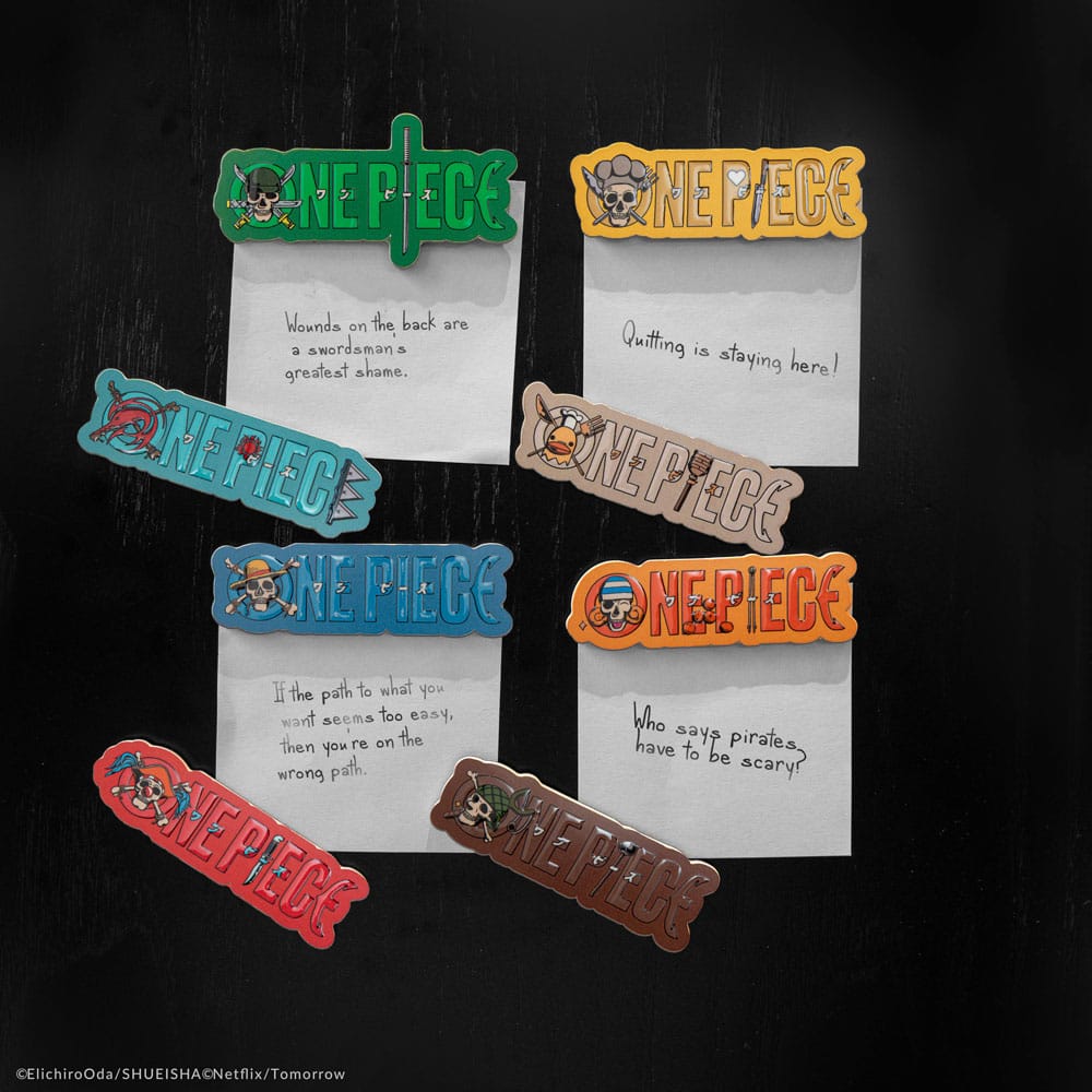 One Piece Pack de 8 Imanes Title Sequence