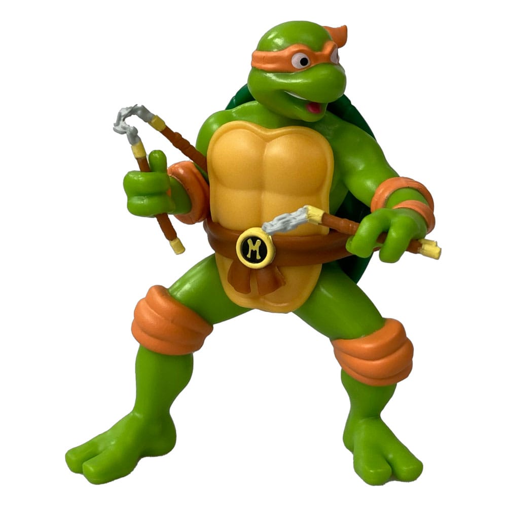 Las Tortugas Ninja Minifigura Ninja Retro Michelangelo 9 cm