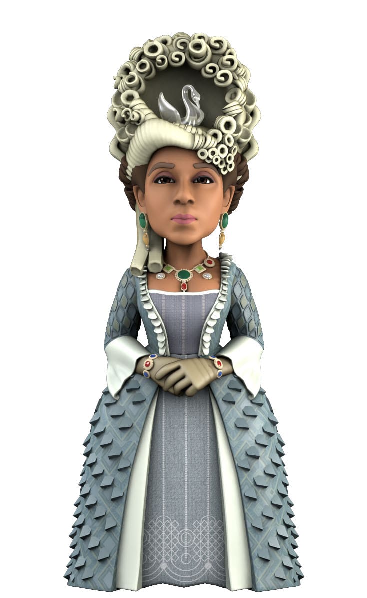Los Bridgerton Figura Minix Reina Carlota de Mecklemburgo-Strelitz 12 cm Frikytopia