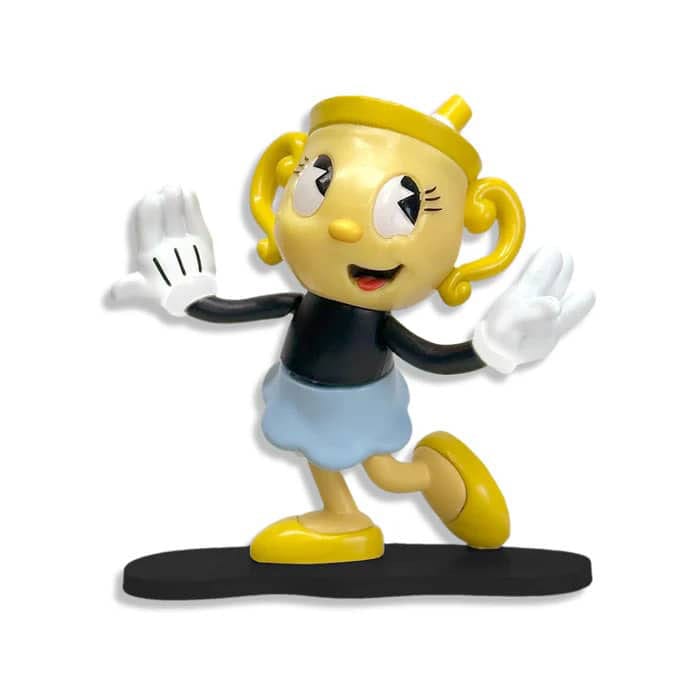Cuphead Figura Crie uma Figura da Srta. Cálice Frikytopia