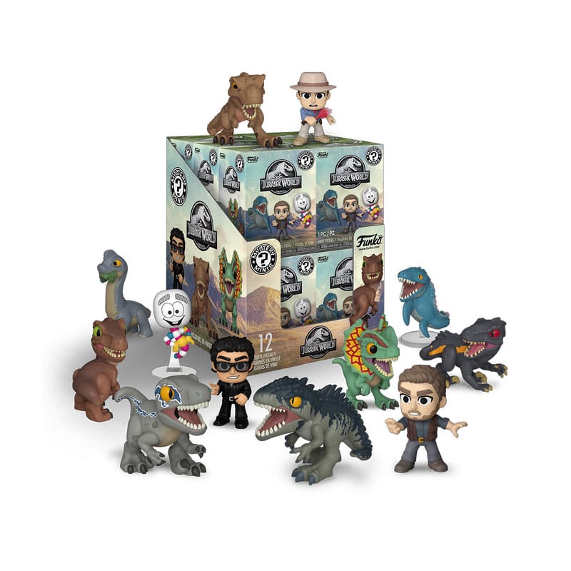 Funko Pop! Jurassic World Mystery Minis Minifiguras Expositor P&W (12 — FUNKO